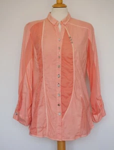 Elisa Cavaletti Daniela Dallavalle Coral Cotton Shirt, Size: M - Picture 1 of 6