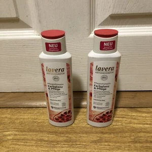 2 x Lavera Naturkosmetik Shampoo 250ml - Expires 12/2022 - Picture 1 of 6