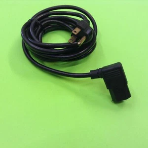 Netzwerkgerät 8 Fuß 3-polig Strom (geerdet 90 Grad) geerdetes Kabel Kabel - Bild 1 von 2