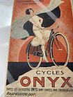 NOTE CARDS - Cycles Onyx Vintage Style Artwork On Covers