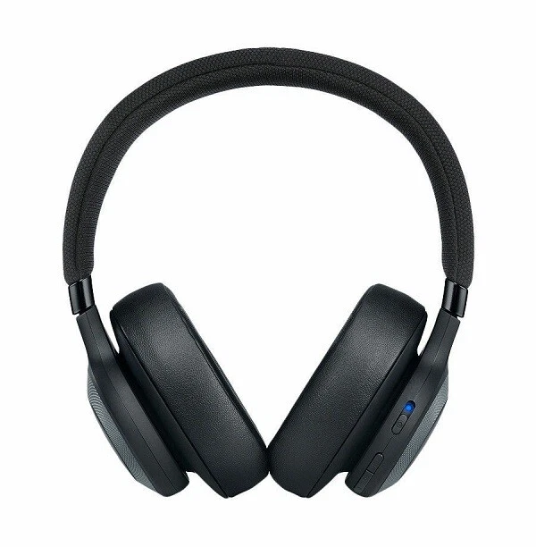 JBL E65BTNC Wireless Noise Cancelling Headphones, Over the Ear Design - Black - Image 1 of 4