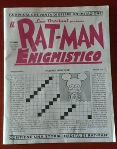 LEO ORTOLANI presenta "IL RATMAN ENIGMISTICO" PANINI 2009 SPECIAL EVENTS 65 - Picture 1 of 2
