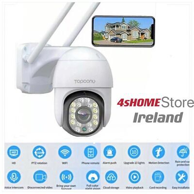 CCTV Camera Outdoor HD 4K 1080p PTZ IP Dome CCTV Surveillance WIFI Cameras • 61.99€