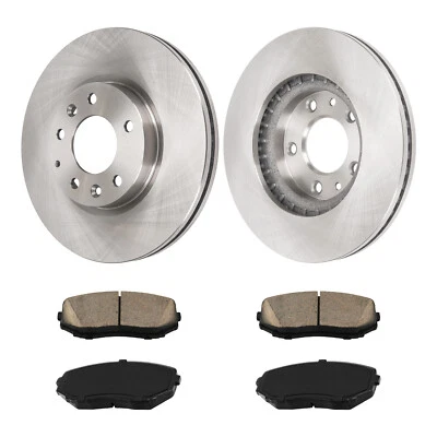 Kit de rotores de disco delanteros y pastillas de freno 31460 D1258 para Mazda CX-7 2007 08-2012 Foto 1 de 4