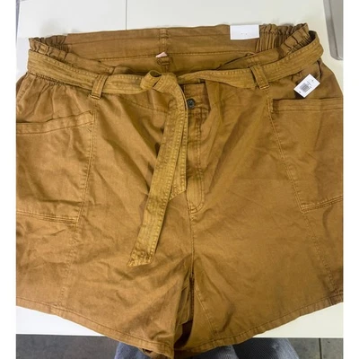 Nuevo con etiquetas Pantalones Cortos de Trabajo Old Navy Talla 4x Carga Mujer con Detalle de Corbata Años 90 Básicos Grapa Foto 1 de 4