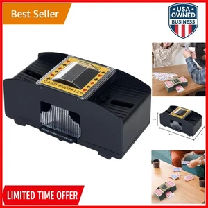 Automatischer Kartenmischer batteriebetrieben 2-Deck Casino und Spieleabend Zubehör - Bild 1 von 8