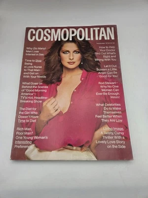 Cosmopolitan Magazine September 1978 Christina Ferrare By Scavullo  Foto 1 de 4