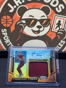 2023 Panini Certified Freshman Fabric Clayton Tune #FFMS-1 Bronze /349 RPA - Picture 1 of 2