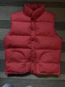 80s BTTF McFly Class 5 Style Sierra Designs Down Vest Size L - Picture 1 of 16