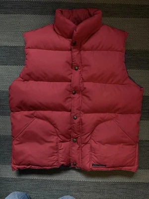 80s BTTF McFly Class 5 Style Sierra Designs Down Vest Size L - Image 1 of 4