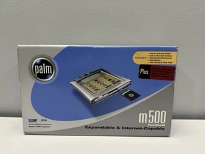 Organisateur ordinateur de poche PDA portable Palm m500 2001 3C80800U boîte ouverte *LIRE* - Photo 1 sur 19