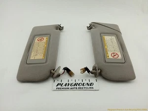 Lexus IS300 SEDAN Pair Of Left & Right Sun Visor With Vanity Mirror Fits 02-05 - Picture 1 of 12