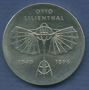 DDR 5 Mark 1973 Otto Lilienthal, J 1546 vz/st (m2908) - Bild 1 von 2