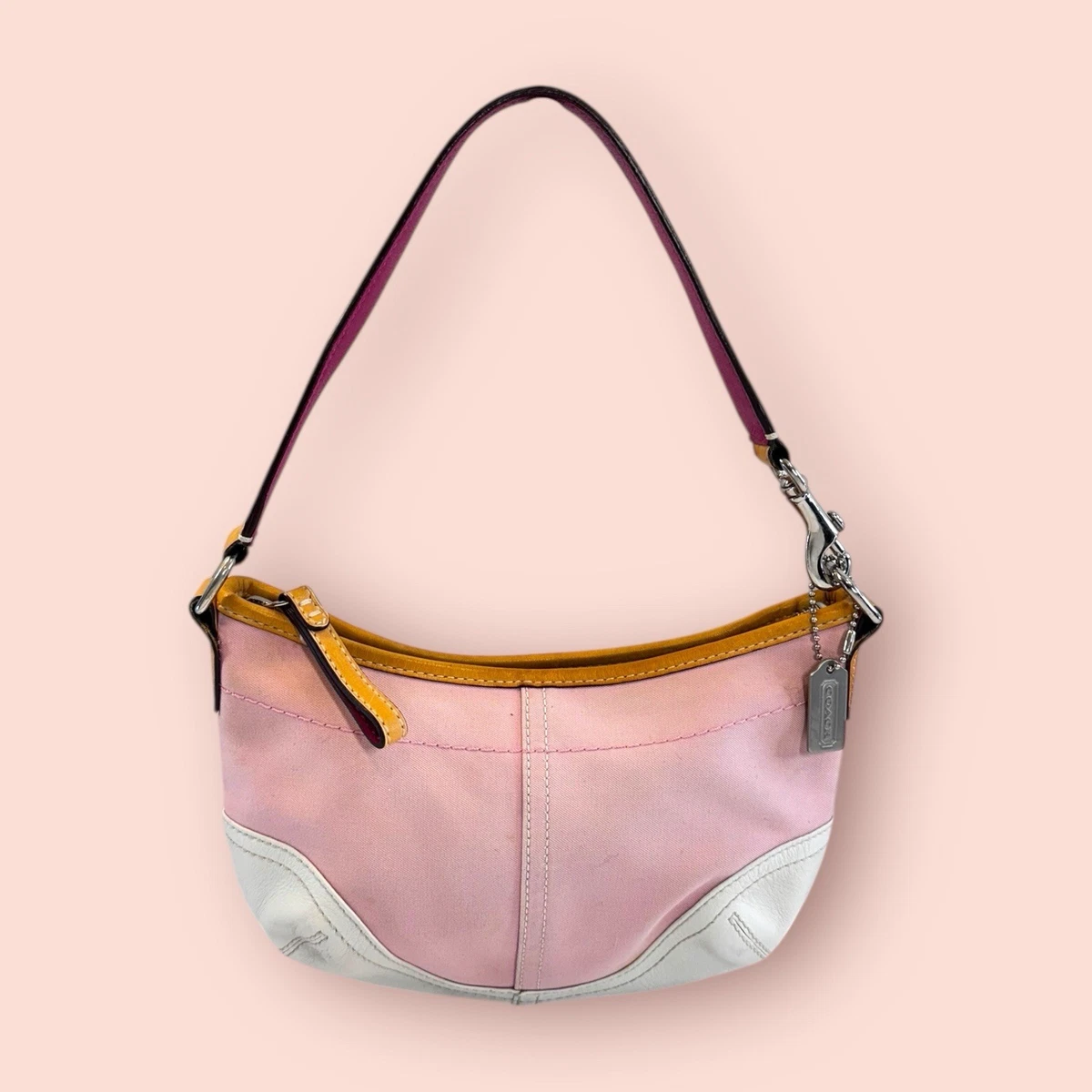 Coach Pink Hobo Bags for Women for sale | eBay