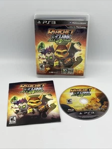 Ratchet & Clank: All 4 One (Sony PlayStation 3, 2011) PS3 completo non testato - Foto 1 di 7