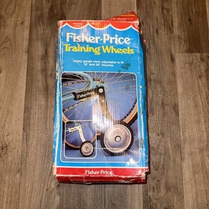 De colección. Bicicleta Fisher Price 1988 para niños ruedas de entrenamiento aptas para bicicleta de 16” y 20” - Imagen 1 de 1