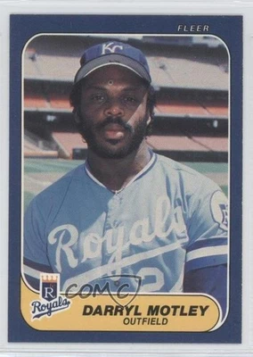 1986 Fleer Darryl Motley #16 - Image 1 of 2