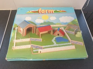 ELC Wooden Toy FARM COMPLETE BOXED - Picture 1 of 16