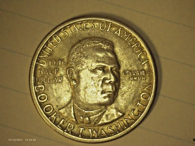 1946 D Booker T Washington Commemorative Half - Image 1 of 2