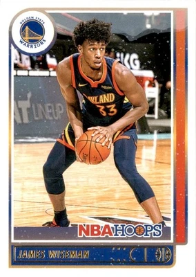 2021-22 Panini NBA Hoops - James Wiseman #58 - Image 1 of 2