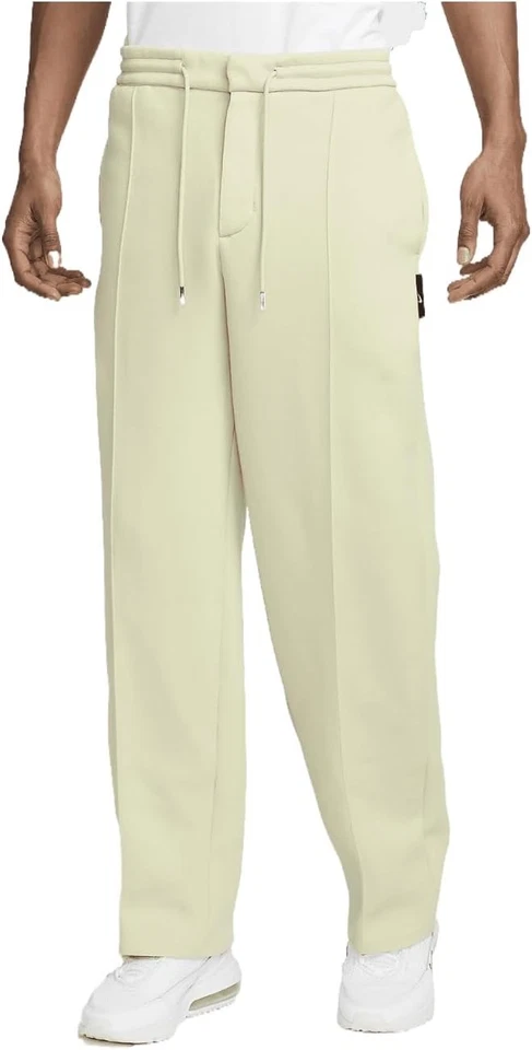 Nike Tech Tailored Fleece Pants Mens S FZ7583-276 Loose Fit Sweatpants