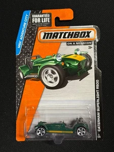 2013 Matchbox Caterham Superlight R500 MBX Adventure City 9/120 - NEW - SEALED - Picture 1 of 3