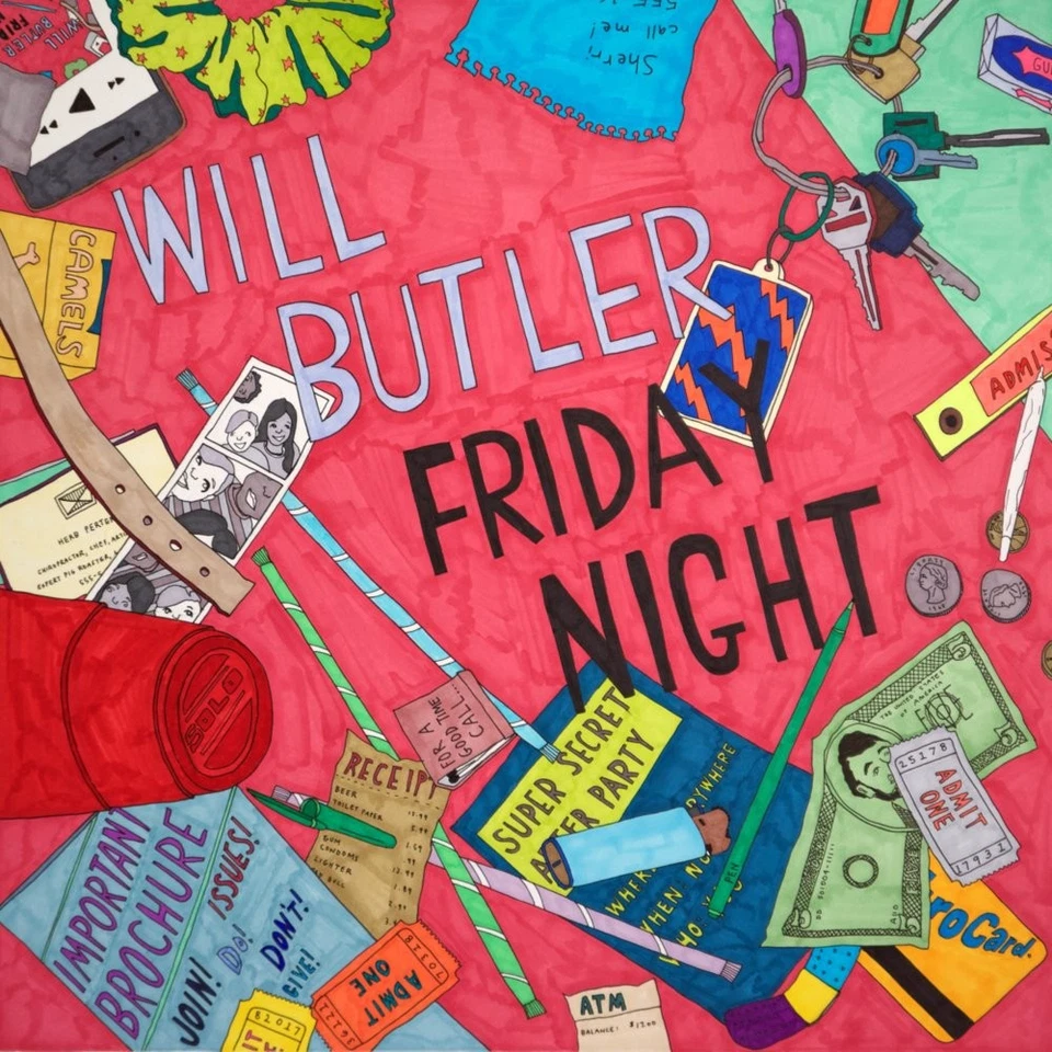 WILL BUTLER = Friday Night = CD ALBUM = ALT INDIE GARAGE ROCK POP - Bild 1 von 1