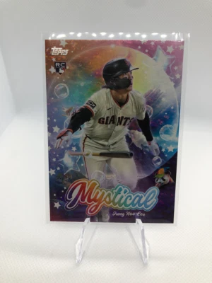 2024 Jung Hoo Lee Topps Update Mystical Insert Rookie Card #MYS-19 PWE - Image 1 of 2