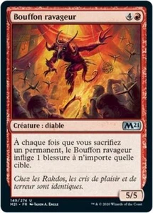 MTG Magic M21 - [x2] Havoc Jester/Bouffon ravageur, French/VF - Picture 1 of 1
