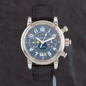 Second Hand Graham Silverstone Strap Watch 4410332 - Picture 1 of 4