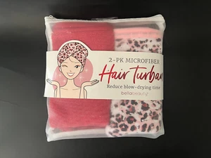 2 Haarturbane Mikrofaser bellabeauth Neu im Paket - Bild 1 von 2