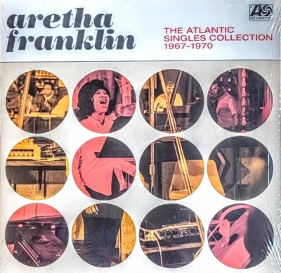 ARETHA FRANKLIN - THE ATLANTIC SINGLES COLLECTION 1967-1970 - VINYL 2-LP SET - Image 1 of 2