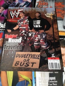 WWF WWE Magazine MAY 2001 Dudleys + Poster - Picture 1 of 3