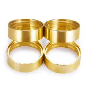 4x Anello Beadlock Interno Ottone per Cerchio Ruota 1/10 RC Assiale SCX10 TRX4 ecc 1,9" - Foto 1 di 9