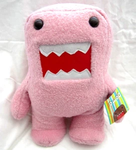 Unisex Licensed Japanese Pink Domo-Kun 14" Firm Plush Doll-Brand New! - Picture 1 of 2