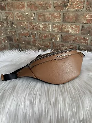Michael Kors Cooper Leather Luggage Fanny Pack - Image 1 of 4