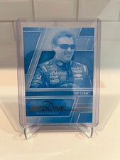 2014 Press Pass Redline Tony Stewart Color Proof Cyan /50 #48