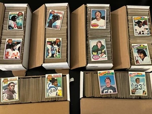 (~3.000) 1976-1979 Topps football card lotto vintage, EX, *SEWALL* - Foto 1 di 4
