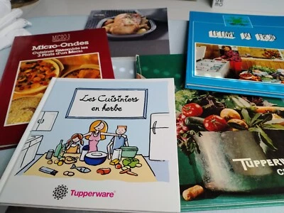 TUPPERWARE 5 LIVRES / MICRO-ONDES 3 plats / ULTRA PRO / ENFANT / FROID / VINTAGE - Photo 1/4