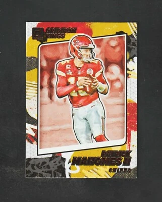 2021 Donruss Patrick Mahomes Gridiron Kings  #GK12 ~~ Canvas ~~ KC Chiefs!   - Image 1 of 2