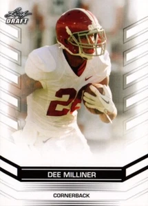 2013 Leaf Draft #16 - Dee Milliner - Alabama Crimson Tide 13-065 - Picture 1 of 2
