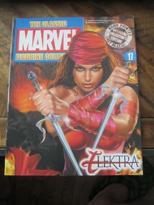 Classic Marvel Figurine Collection # 17 Elektra Daredevil MAG ONLY YMG3 - Picture 1 of 7