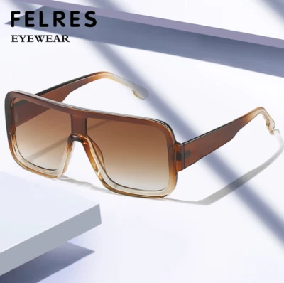 Hombres Mujeres Gafas de sol cuadradas Aire libre Conducción Fiesta Moda Gafas Protección UV Foto 1 de 4