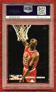 1993 HOOPS FACE TO FACE FTF10 PSA 8 NM-MINT MICHAEL JORDAN / HAROLD MINER - Picture 1 of 2