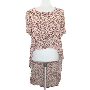 Gypsies and Moondust High Low Floral Boho Top GR M - Bild 1 von 10