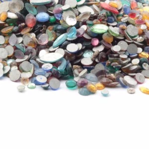 Wholesale Czech vintage mixed foil mirror glass cabochons - Picture 1 of 3