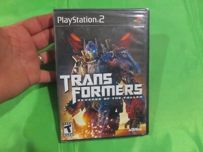 TRANSFORMERS REVENGE OF THE FALLEN PS2 PLAYSTATION 2 Sony US EDITION NEW - Image 1 of 4