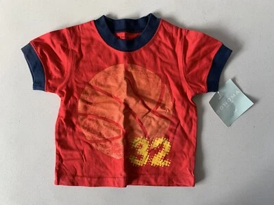 Camisa de baloncesto roja Sonoma Boys #32 12 meses NUEVA Foto 1 de 4