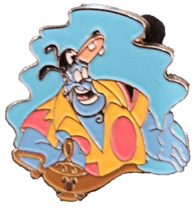 Spilla Disney Trading Aladdin Genio Cappello Pippo Lampada Topolino Nascosto Serie HM 00000 - Foto 1 di 4