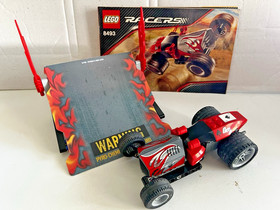 Lego 8493 Red Ace Power Racers 100% Complete